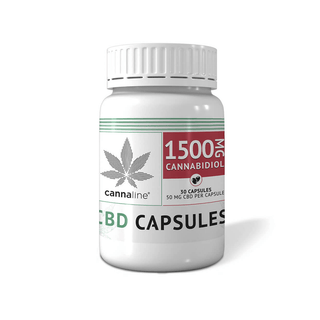 Capsule cu CBD 'CANNALINE' 1500mg | x30