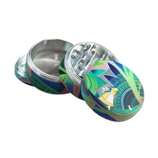 Grinder 'BLACK LEAF' Alice | 4-Parti - 54mm.