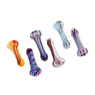 Pipa din sticla 'SPOON' Mix | 7cm.