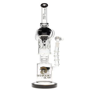 Bong din sticla 'TSUNAMI' Electric Ball Arm | 43cm.