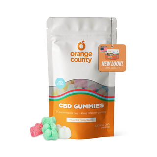 Jeleuri CBD ‘ORANGE COUNTY’ Bears | 1200mg. CBD – 135gr.