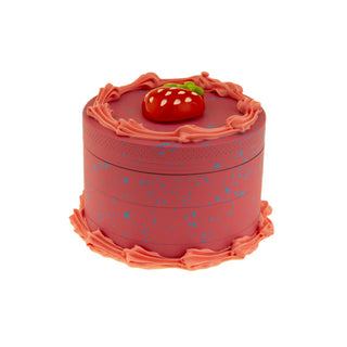 Grinder 'CAKE' Strawberry | 4-Parti - 63mm.
