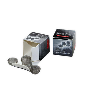 Site metalice 'BLACK LEAF' Conice pentru Bong / Pipa 'NO RIM' | 12,7mm - x5.