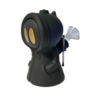 Silikon-Bong 'URBAN CREW' Alien | Grün - 13 cm.