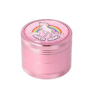 Grinder 'BLACK LEAF' Bitch Bong | 4-Parti - 50mm.