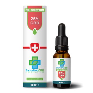 Ulei CBD 25% 'SWISSMEDCBD' 10ml. – 2500mg.
