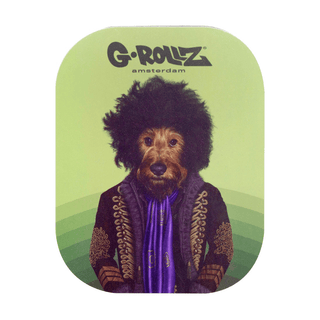 Capac magnetic pentru tava de rulat 'G-ROLLZ' Psychedelic | 14x18cm.