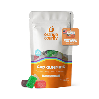 Jeleuri CBD ‘ORANGE COUNTY’ Cubes | 400mg. CBD – 125gr.
