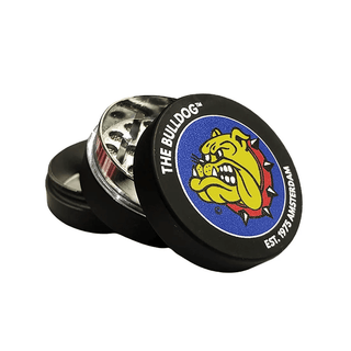 Grinder 'BULLDOG' Black Amsterdam | 3-Parti - 35mm.