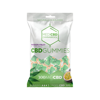 Jeleuri CBD 'MEDICBD' Fructul Pasiunii | 300mg. CBD - 100gr.