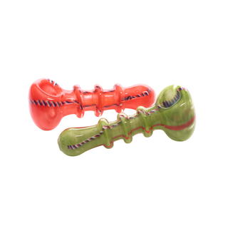 Pipa din sticla 'SPOON' Mix | 12cm.