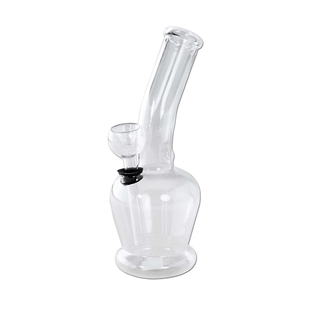 Bong din sticla 'HERBAL' Clear | 17cm.