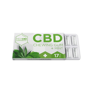 Guma CBD 'MEDICBD' Menta | 17mg. CBD – x12
