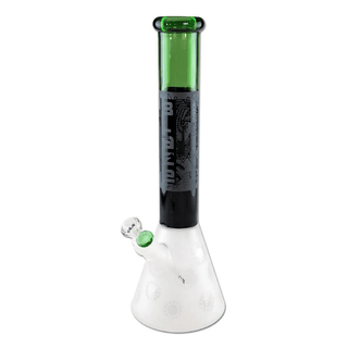 Bong din sticla 'BLAZE' Frosted Flask | 40cm.