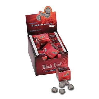 Site metalice 'BLACK LEAF' Conice pentru Bong / Pipa | 12,7mm - x5.