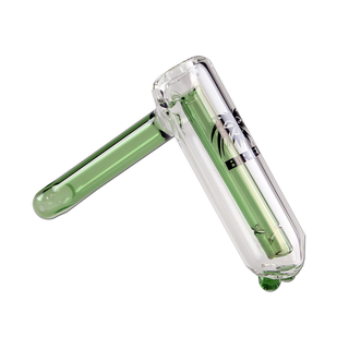 Pipa din sticla ‘BREIT’ Pure Green | 12,8cm.