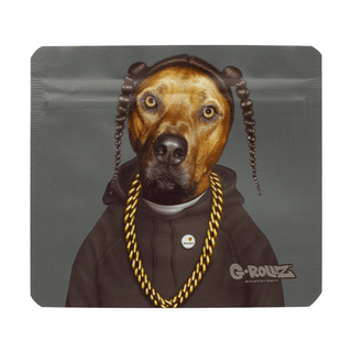 Pungi Zip-Lock ‘G-ROLLZ’ Anti-miros 'RAP' | 80x90mm. - x1