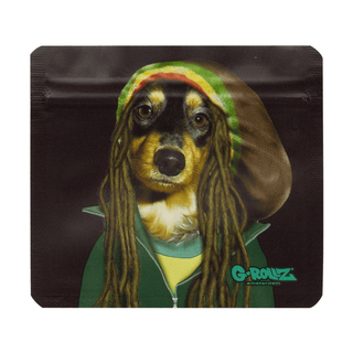 Pungi Zip-Lock ‘G-ROLLZ’ Anti-miros ‘REGGAE’ | 80x90mm. – x1