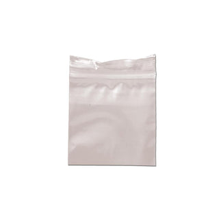 Pungi Zip-Lock ‘BLACK LEAF’ Clear | 40x40mm. - x100