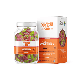 Jeleuri CBD ‘ORANGE COUNTY’ Strawberry | 1600mg. CBD – 500gr.