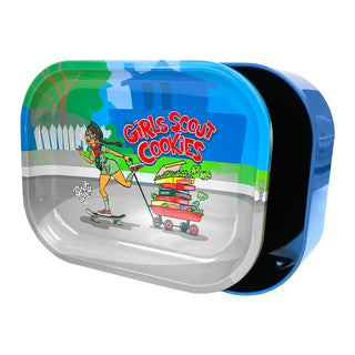 Cutie depozitare & Tava de rulat 'BEST BUDS' Girl Scout Cookies | 14x18cm.