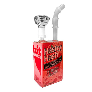 Bong din sticla 'BLACK SHEEP' Hashy Hash | 19cm.