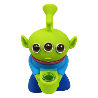 Bong din silicon 'URBAN CREW' Alien | Three Eyed - 14cm.