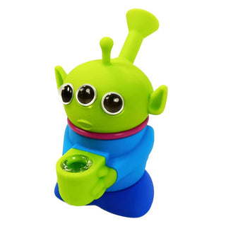 Bong din silicon 'URBAN CREW' Alien | Three Eyed - 14cm.