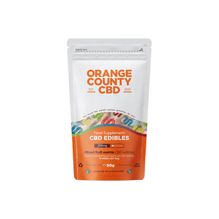 Jeleuri CBD ‘ORANGE COUNTY’ Worms | 200mg. CBD – 50gr.