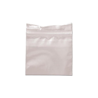 Pungi Zip-Lock 'BLACK LEAF' Clear | 30x30mm. - x100