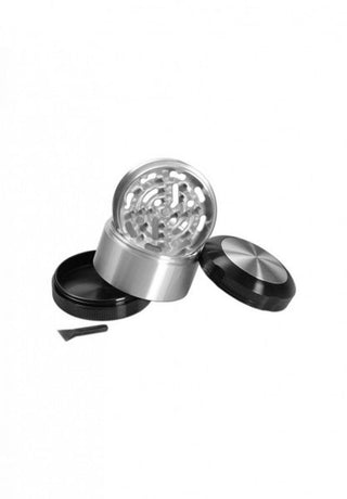 Grinder 'TARGET' Silver | 4-Parti - 63mm.